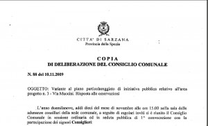 delibera 88 estratto