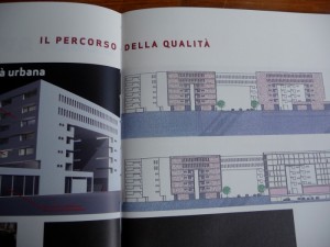 I famosi tetti a falda. Immagine tratta dal bilancio 2007 di Abitcoop Liguria