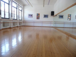 La palestra della scuola di danza di Lucia Boschi
