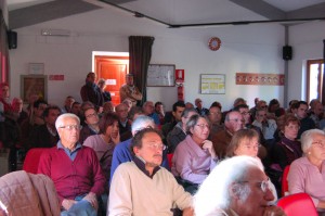 Il pubblico durante la conferenza