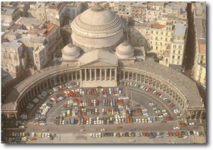 Piazza Plebiscito nel 1964